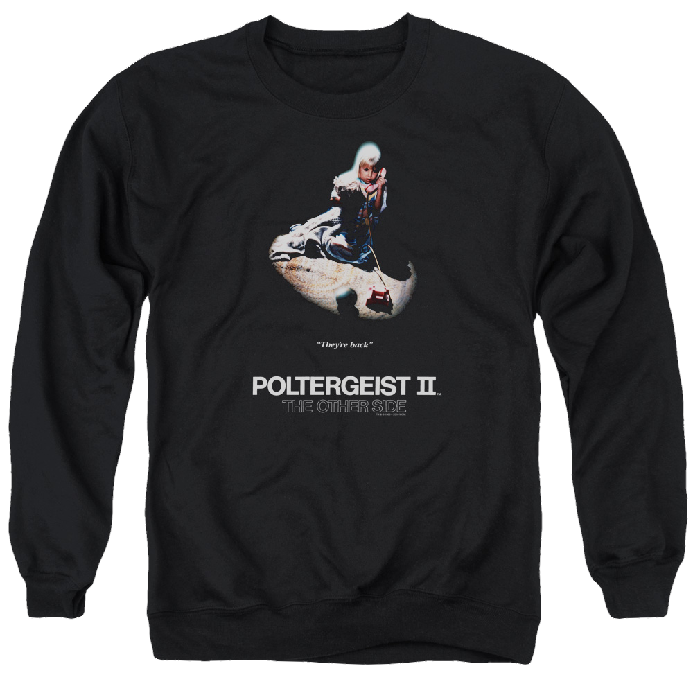 Poltergeist II Poster Men's Crewneck Sweatshirt Men's Crewneck Sweatshirt POLTERGEIST