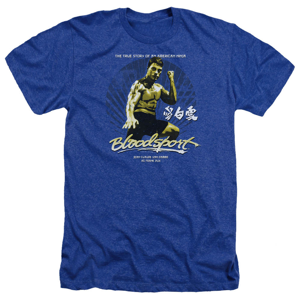 Bloodsport American Ninja - Men's Heather T-Shirt Men's Heather T-Shirt Bloodsport
