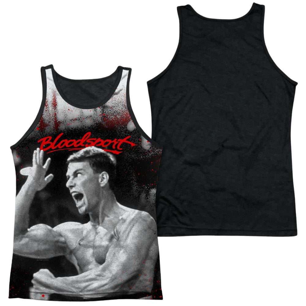Bloodsport Intense Men's Black Back Tank Men's Black Back Tank Bloodsport