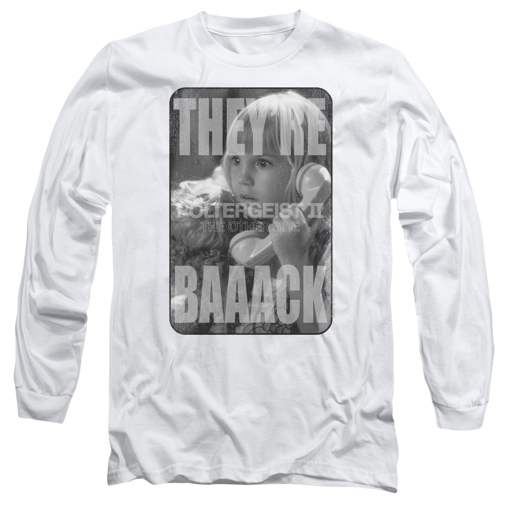 Poltergeist II Logo Men's Long Sleeve T-Shirt Men's Long Sleeve T-Shirt POLTERGEIST