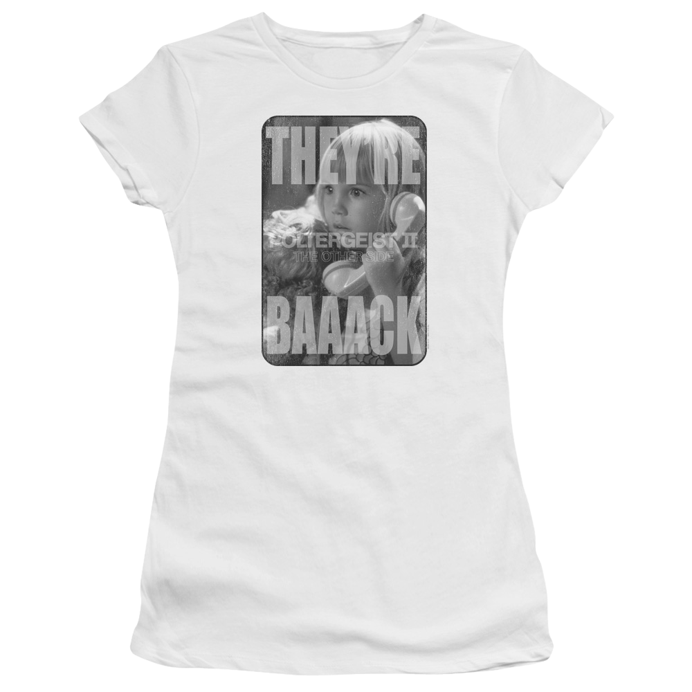 Poltergeist II Logo Juniors T-Shirt Juniors T-Shirt POLTERGEIST