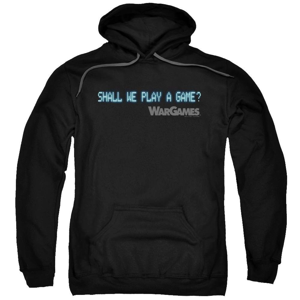 Wargames Shall We Pullover Hoodie Pullover Hoodie Wargames
