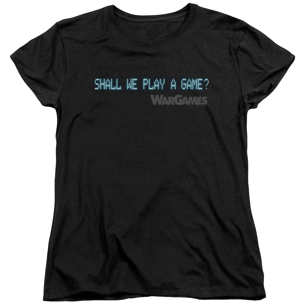 Wargames Shall We Women's T-Shirt Women's T-Shirt Wargames