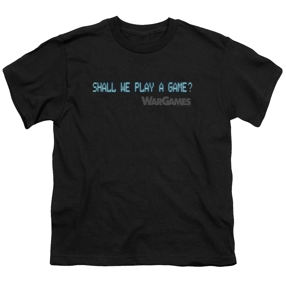 Wargames Shall We Youth T-Shirt (Ages 8-12) Youth T-Shirt (Ages 8-12) Wargames