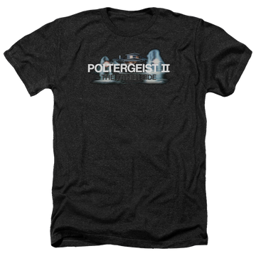 Poltergeist II Logo Men's Heather T-Shirt Men's Heather T-Shirt POLTERGEIST