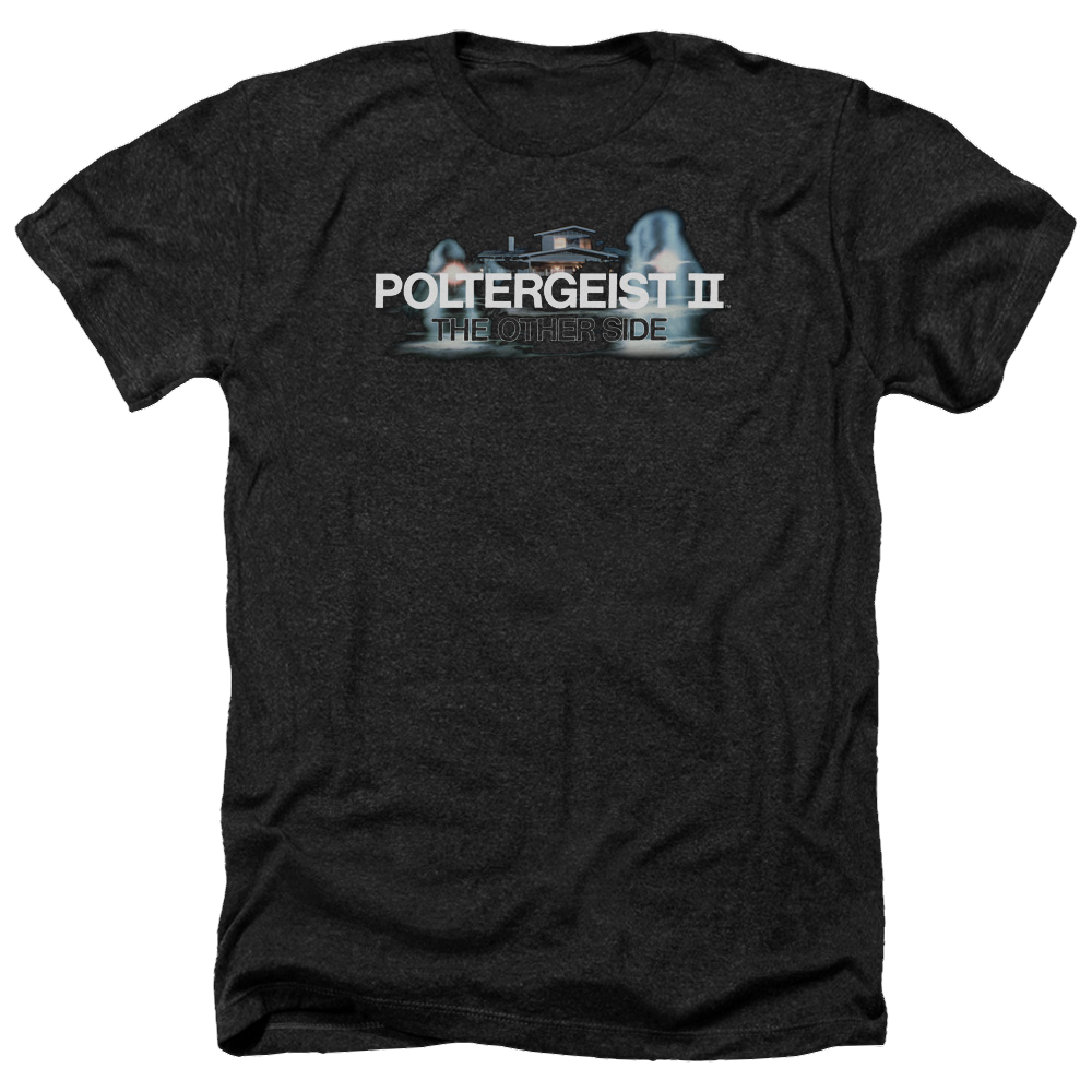 Poltergeist II Logo Men's Heather T-Shirt Men's Heather T-Shirt POLTERGEIST