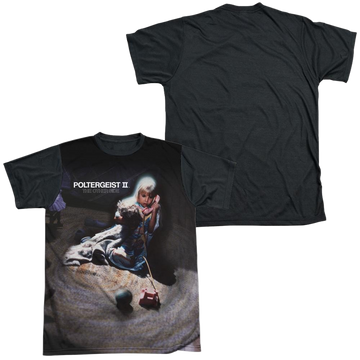 POLTERGEIST II Poster men's black back t-shirt