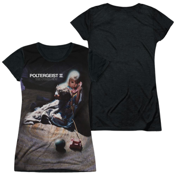 POLTERGEIST II Poster juniors black back t-shirt