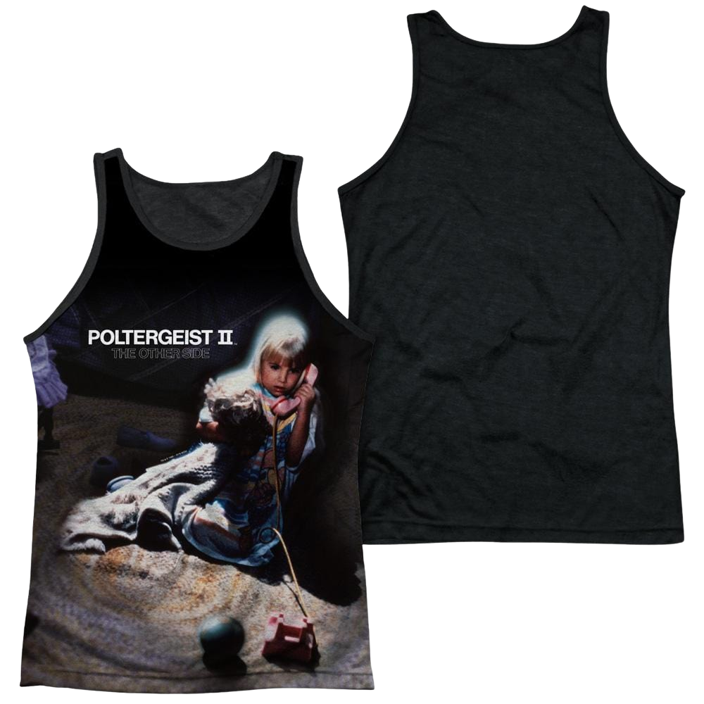 Poltergeist II Poster Men's Black Back Tank Men's Black Back Tank POLTERGEIST