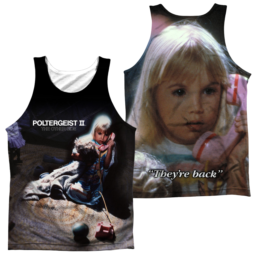 Poltergeist II Poster Men's All Over Print Tank Men's All Over Print Tank POLTERGEIST