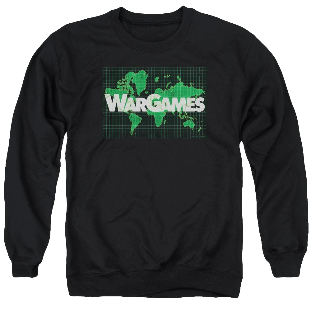 Wargames Game Board Men's Crewneck Sweatshirt Men's Crewneck Sweatshirt Wargames
