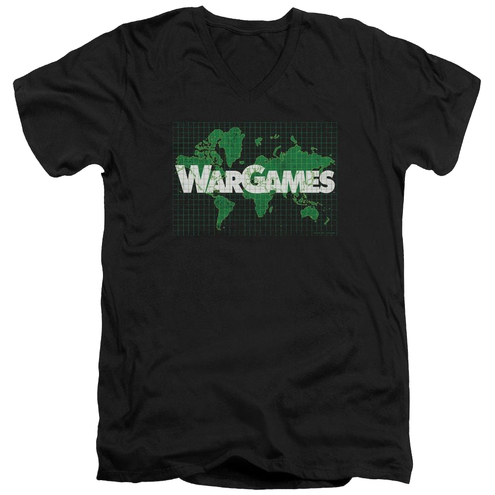 Wargames Game Board Men's V-Neck T-Shirt Men's V-Neck T-Shirt Wargames