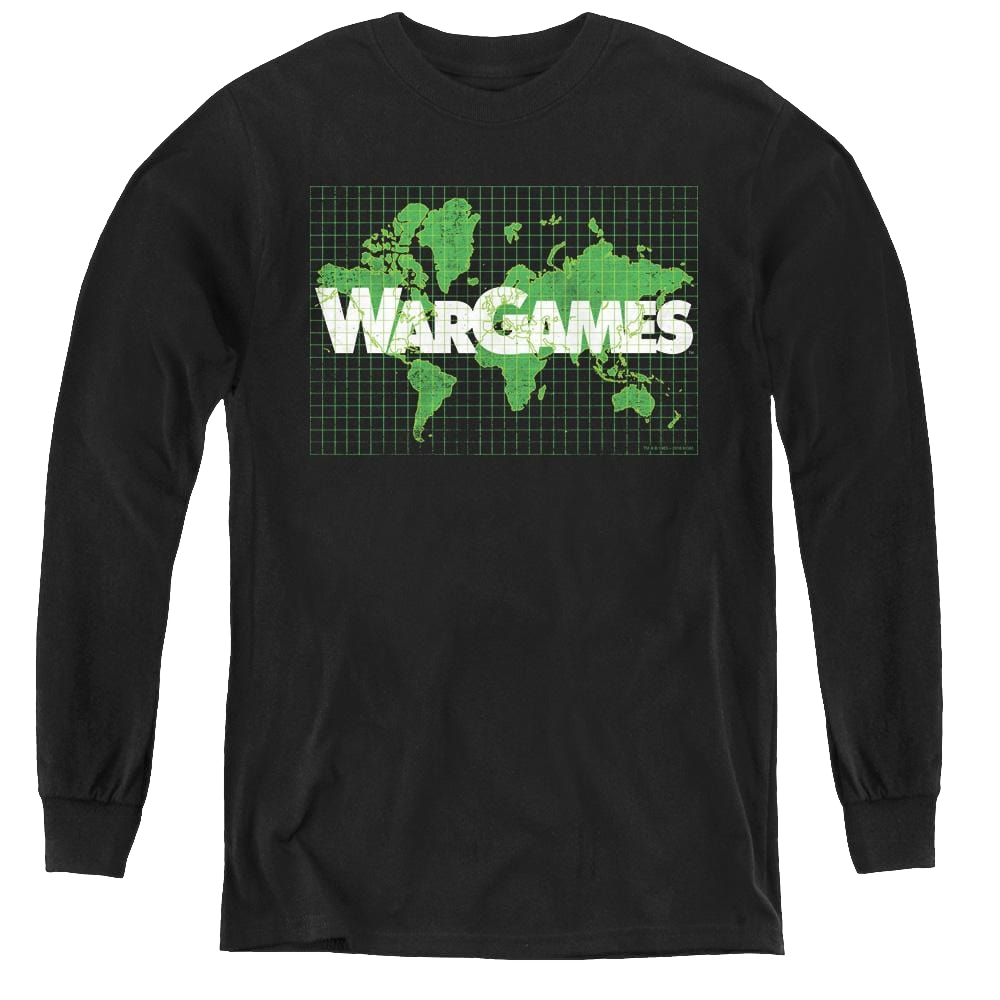 Wargames Game Board - Youth Long Sleeve T-Shirt Youth Long Sleeve T-Shirt Wargames