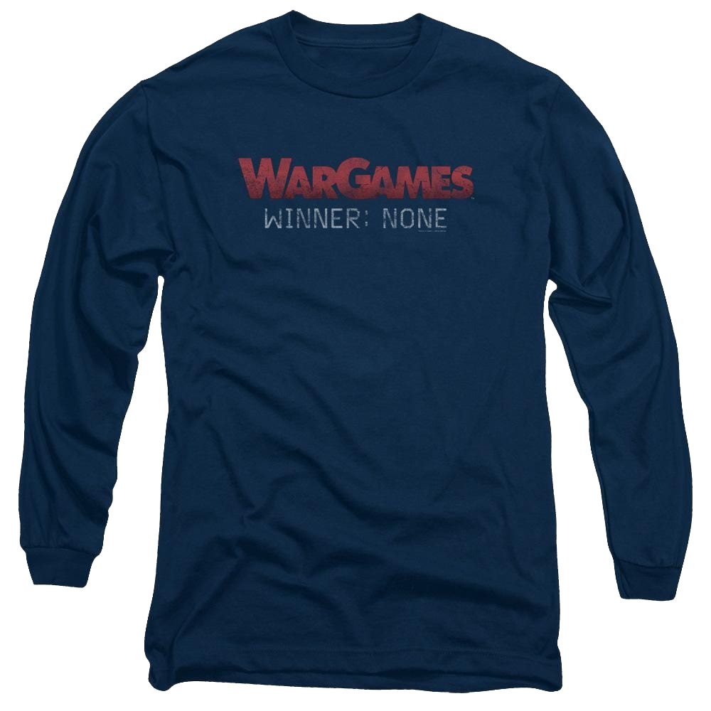 Wargames No Winners Men's Long Sleeve T-Shirt Men's Long Sleeve T-Shirt Wargames