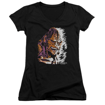 Poltergeist II Kane Worm Juniors V-Neck T-Shirt Juniors V-Neck T-Shirt POLTERGEIST