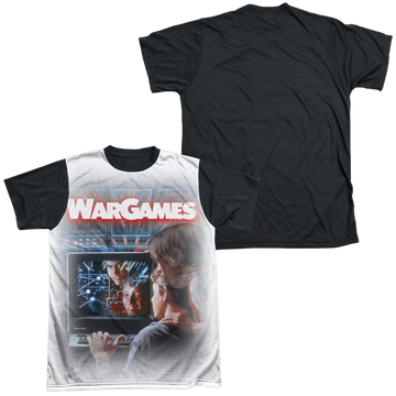 Wargames Poster men's black back t-shirt