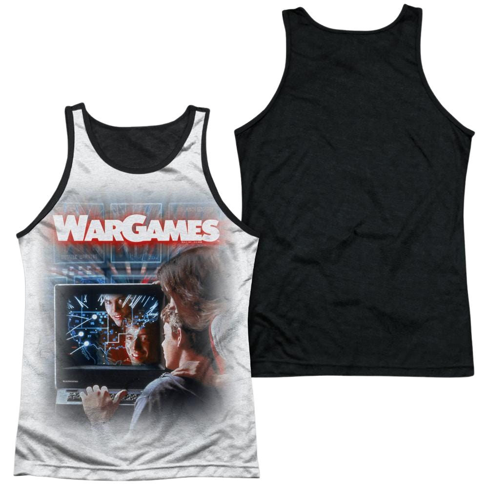 Wargames Poster Men's Black Back Tank Men's Black Back Tank Wargames