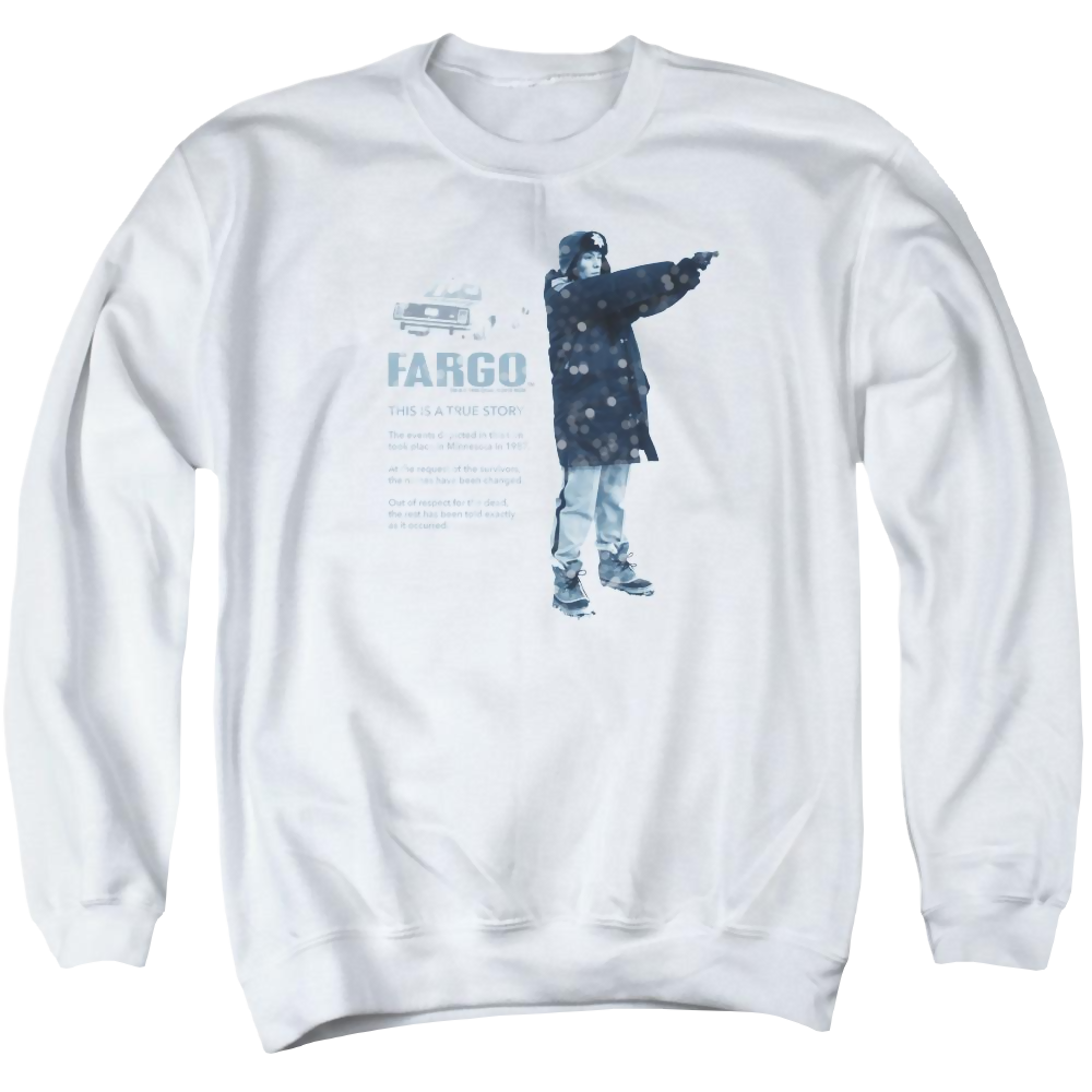 Fargo This Is A True Story - Men's Crewneck Sweatshirt Men's Crewneck Sweatshirt Fargo