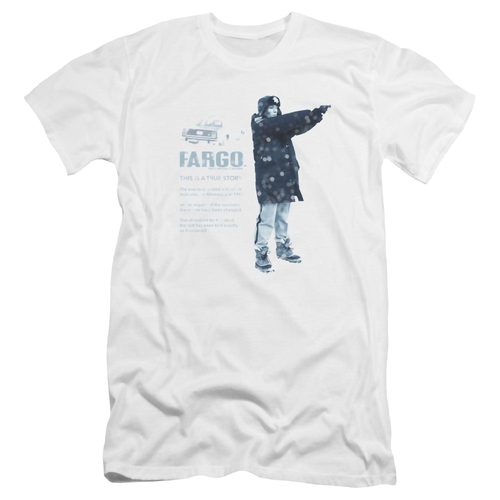 Fargo This Is A True Story - Men's Premium Slim Fit T-Shirt Men's Premium Slim Fit T-Shirt Fargo