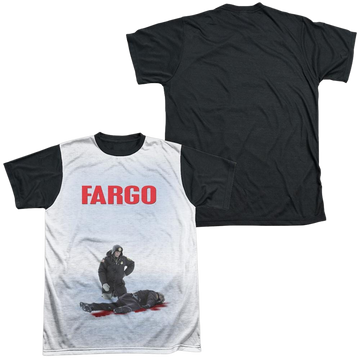 Fargo Poster - Men's Black Back T-Shirt Men's Black Back T-Shirt Fargo