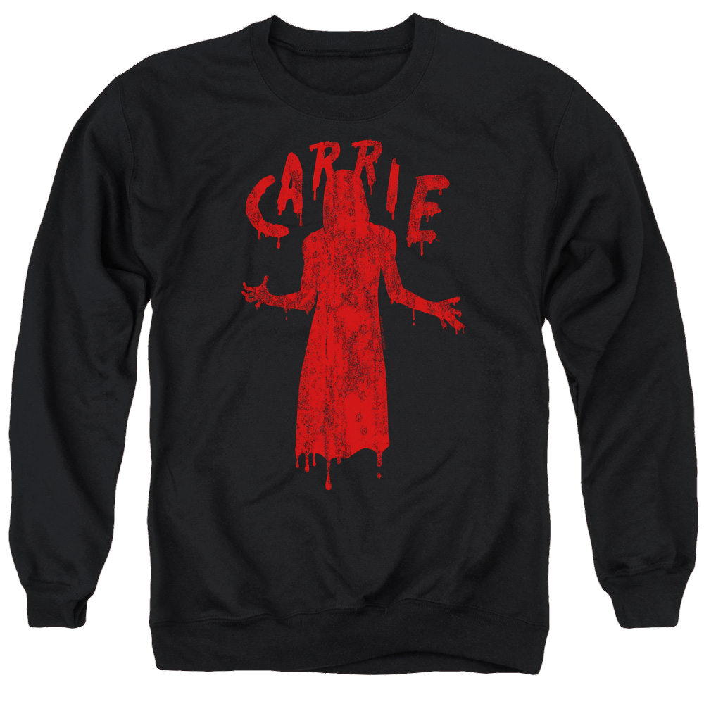 Carrie Silhouette - Men's Crewneck Sweatshirt Men's Crewneck Sweatshirt Carrie