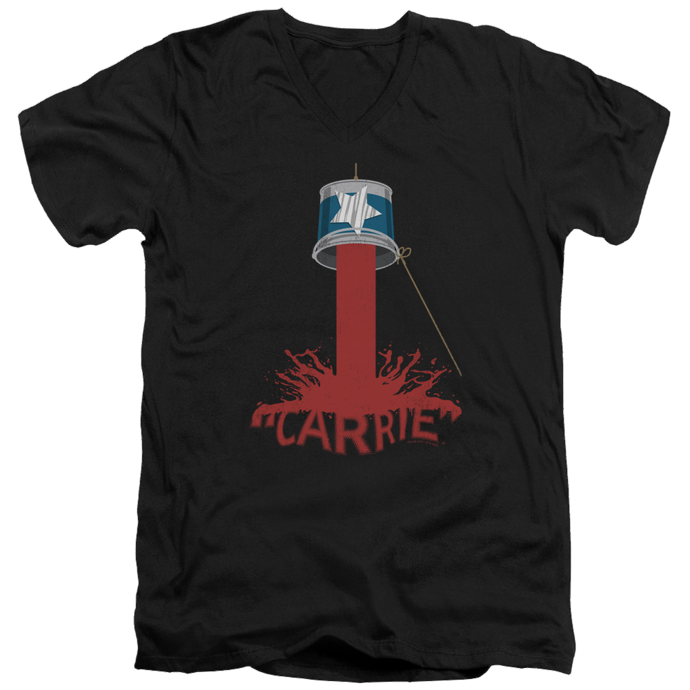 Carrie Bucket Of Blood - Men's V-Neck T-Shirt Men's V-Neck T-Shirt Carrie