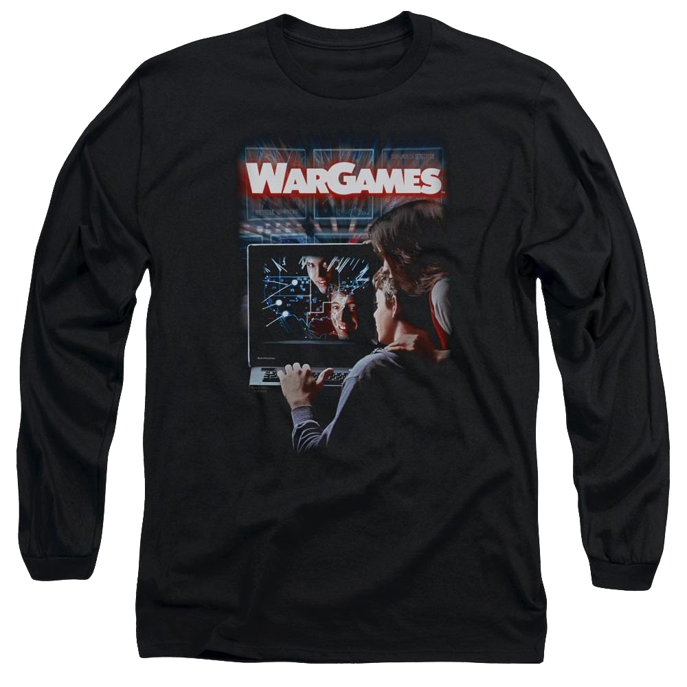Wargames Poster Men's Long Sleeve T-Shirt Men's Long Sleeve T-Shirt Wargames