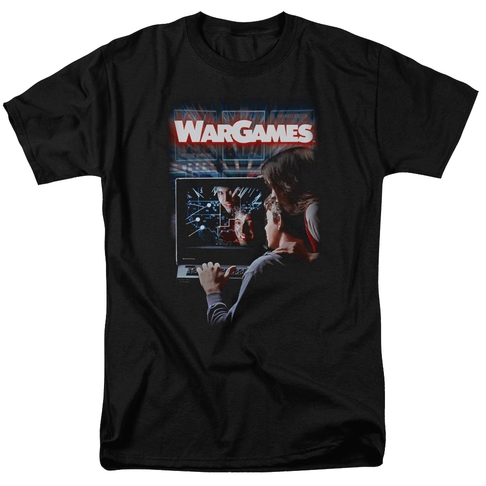 Wargames Poster Men's Regular Fit T-Shirt Men's Regular Fit T-Shirt Wargames
