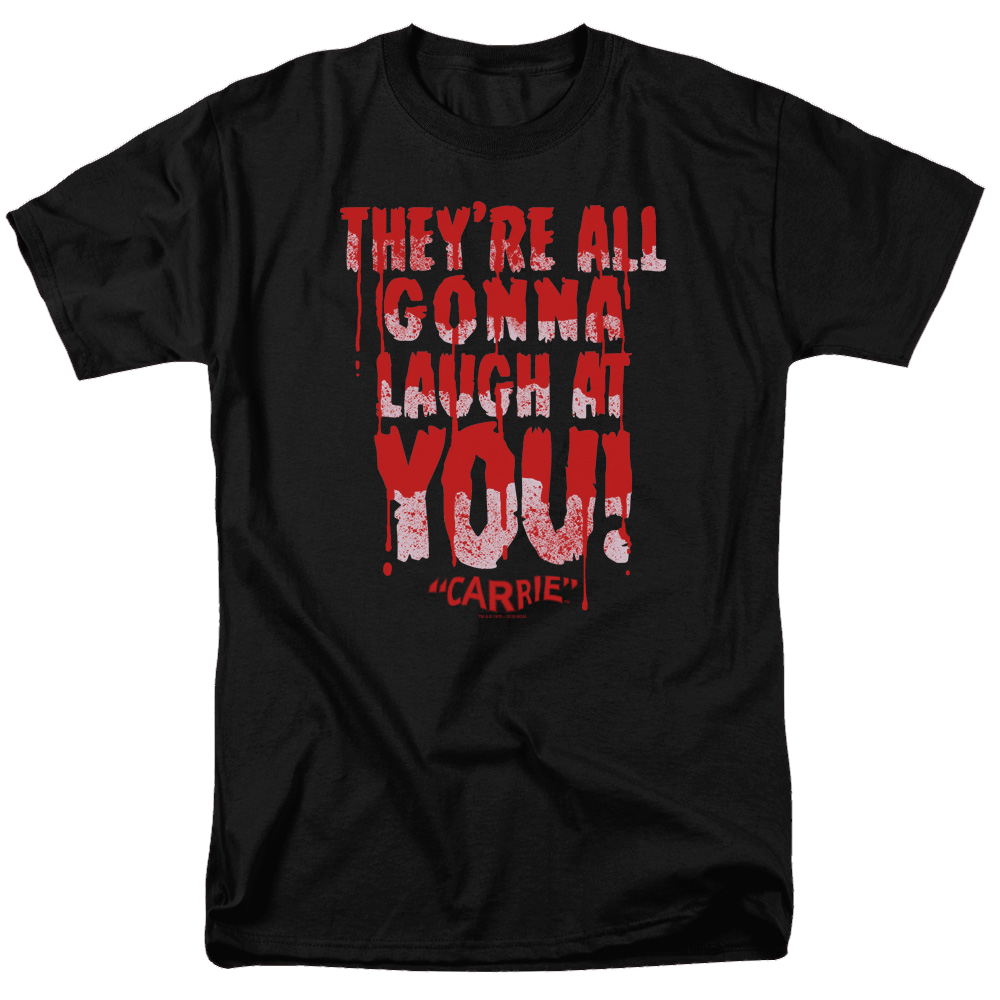 Carrie Laugh At You - Men's Regular Fit T-Shirt Men's Regular Fit T-Shirt Carrie