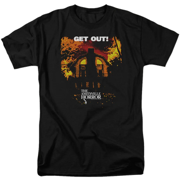 Amityville Horror Get Out - Men's Regular Fit T-Shirt Amityville Horror