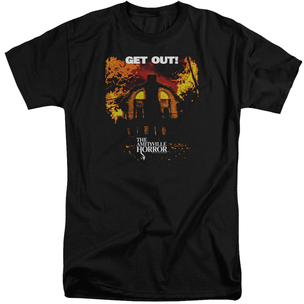 Amityville Horror, The Get Out - Men's Tall Fit T-Shirt Men's Tall Fit T-Shirt Amityville Horror