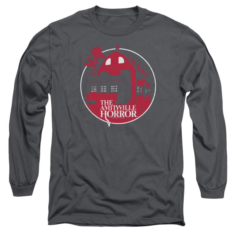 Amityville Horror Red House - Men's Long Sleeve T-Shirt Men's Long Sleeve T-Shirt Amityville Horror