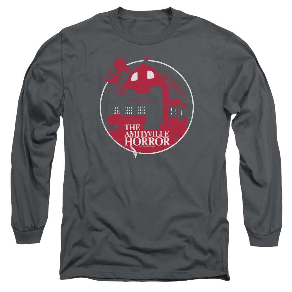 Amityville Horror Red House - Men's Long Sleeve T-Shirt Amityville Horror