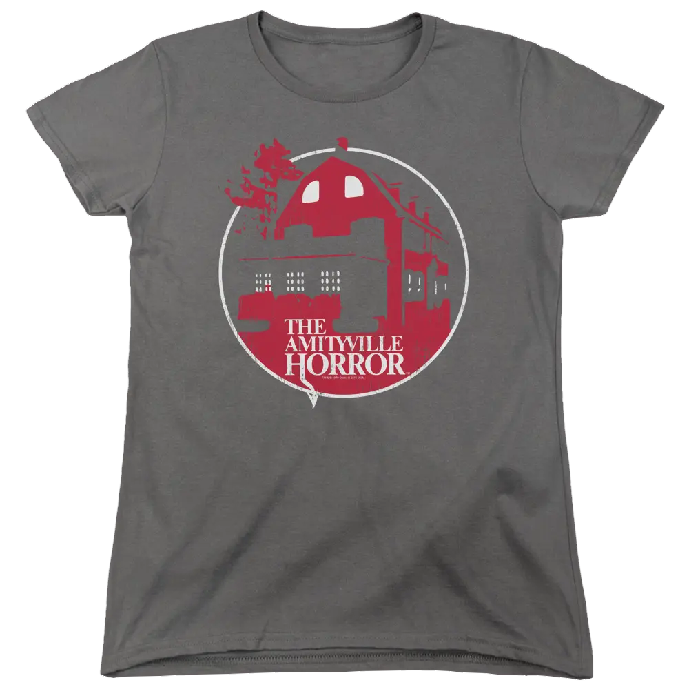 Amityville Horror Red House - Women's T-Shirt Amityville Horror