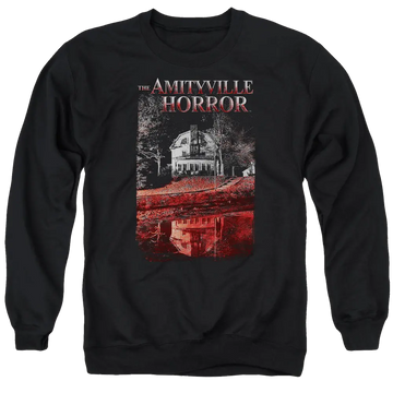 Amityville Horror Cold Blood - Men's Crewneck Sweatshirt Amityville Horror