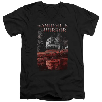 Amityville Horror Cold Blood - Men's V-Neck T-Shirt Amityville Horror