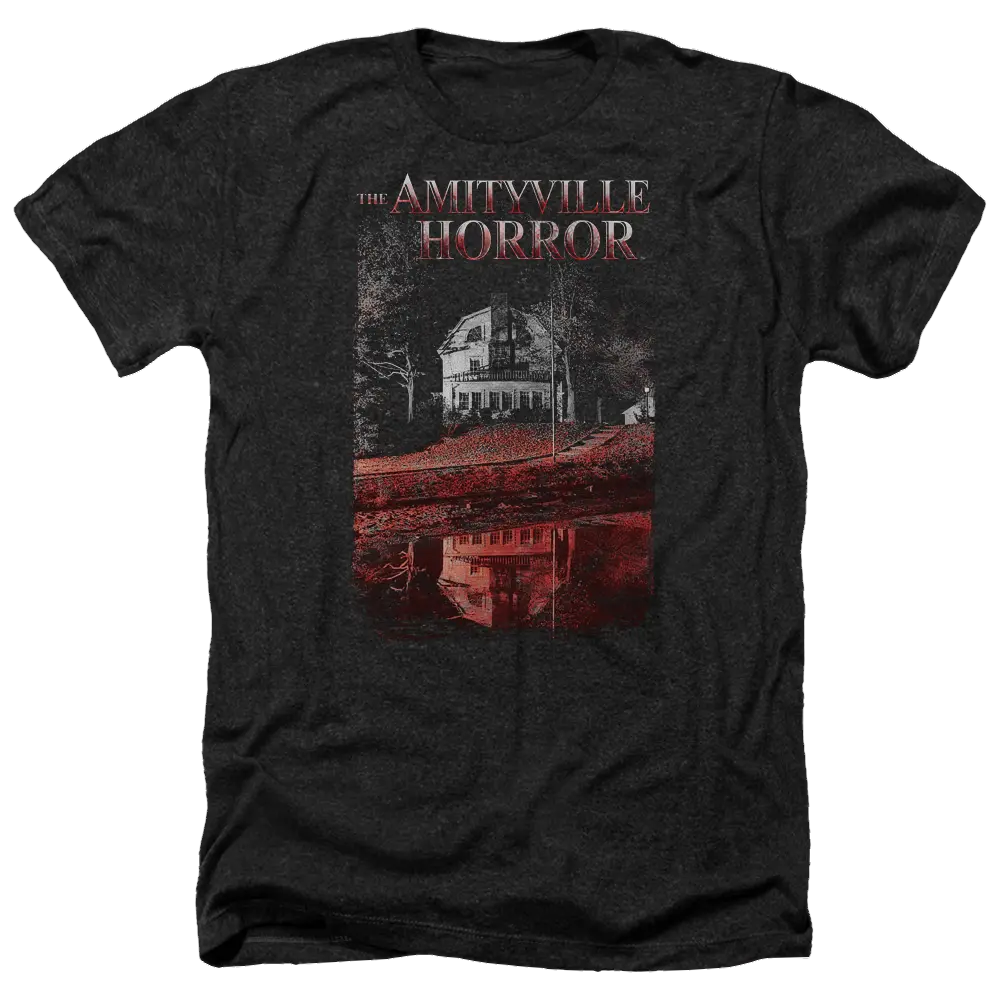 Amityville Horror Cold Blood - Men's Heather T-Shirt Amityville Horror
