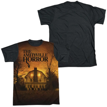 Amityville Horror House men's black back t-shirt