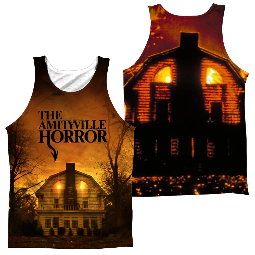 Amityville Horror House Men's All Over Print Tank Amityville Horror