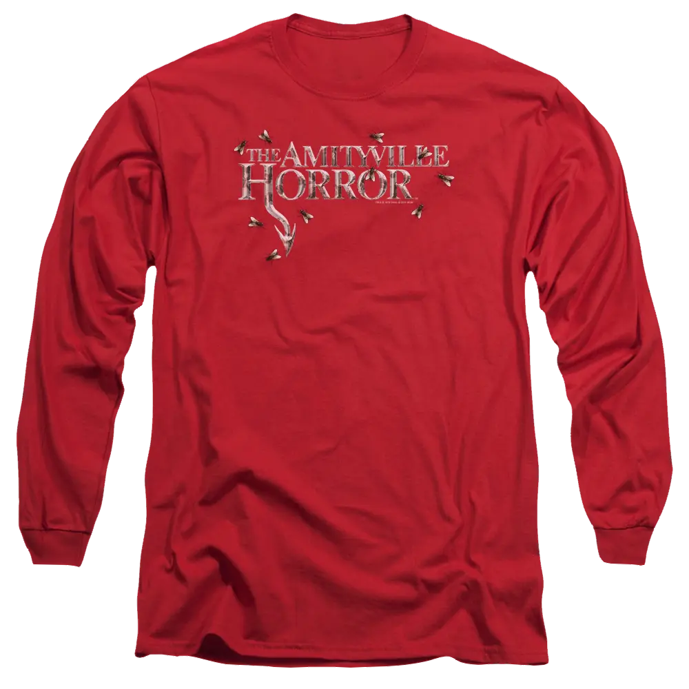 Amityville Horror Flies - Men's Long Sleeve T-Shirt Amityville Horror