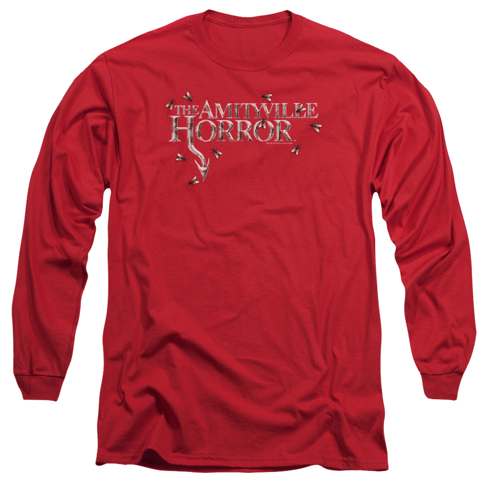 Amityville Horror Flies - Men's Long Sleeve T-Shirt Men's Long Sleeve T-Shirt Amityville Horror