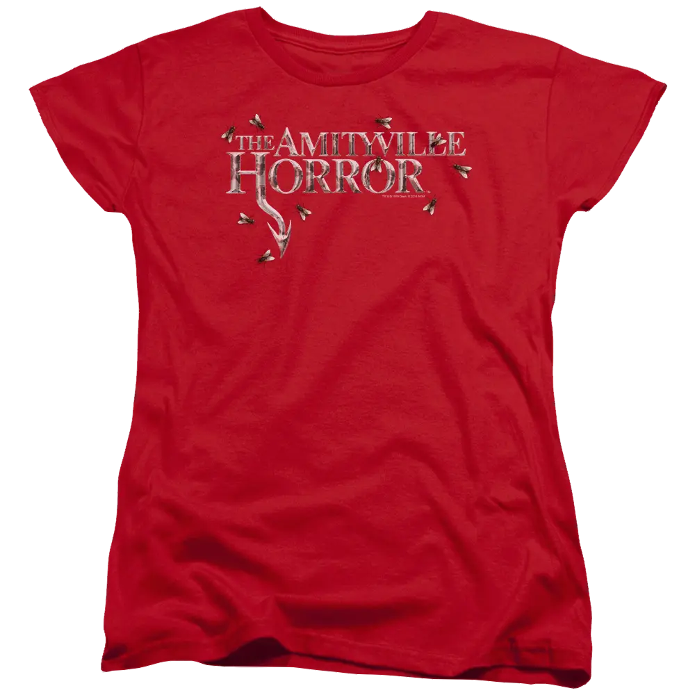 Amityville Horror Flies - Women's T-Shirt Amityville Horror