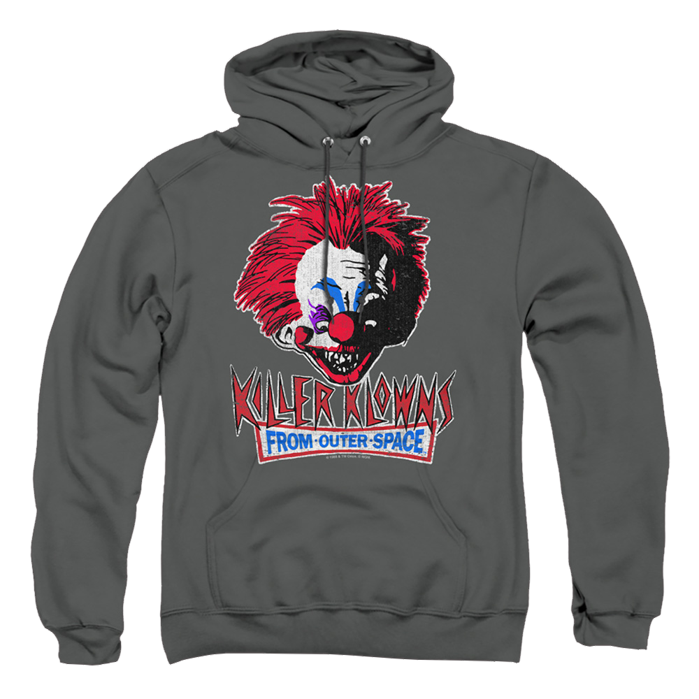 Killer Klowns From Outer Space Rough Clown Pullover Hoodie Pullover Hoodie Killer Klowns From Outer Space