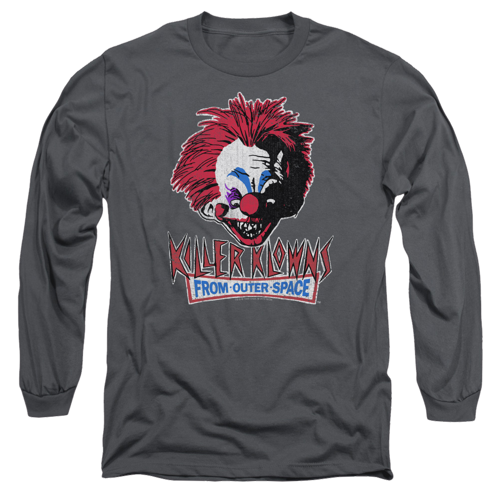 Killer Klowns From Outer Space Rough Clown Men's Long Sleeve T-Shirt Men's Long Sleeve T-Shirt Killer Klowns From Outer Space