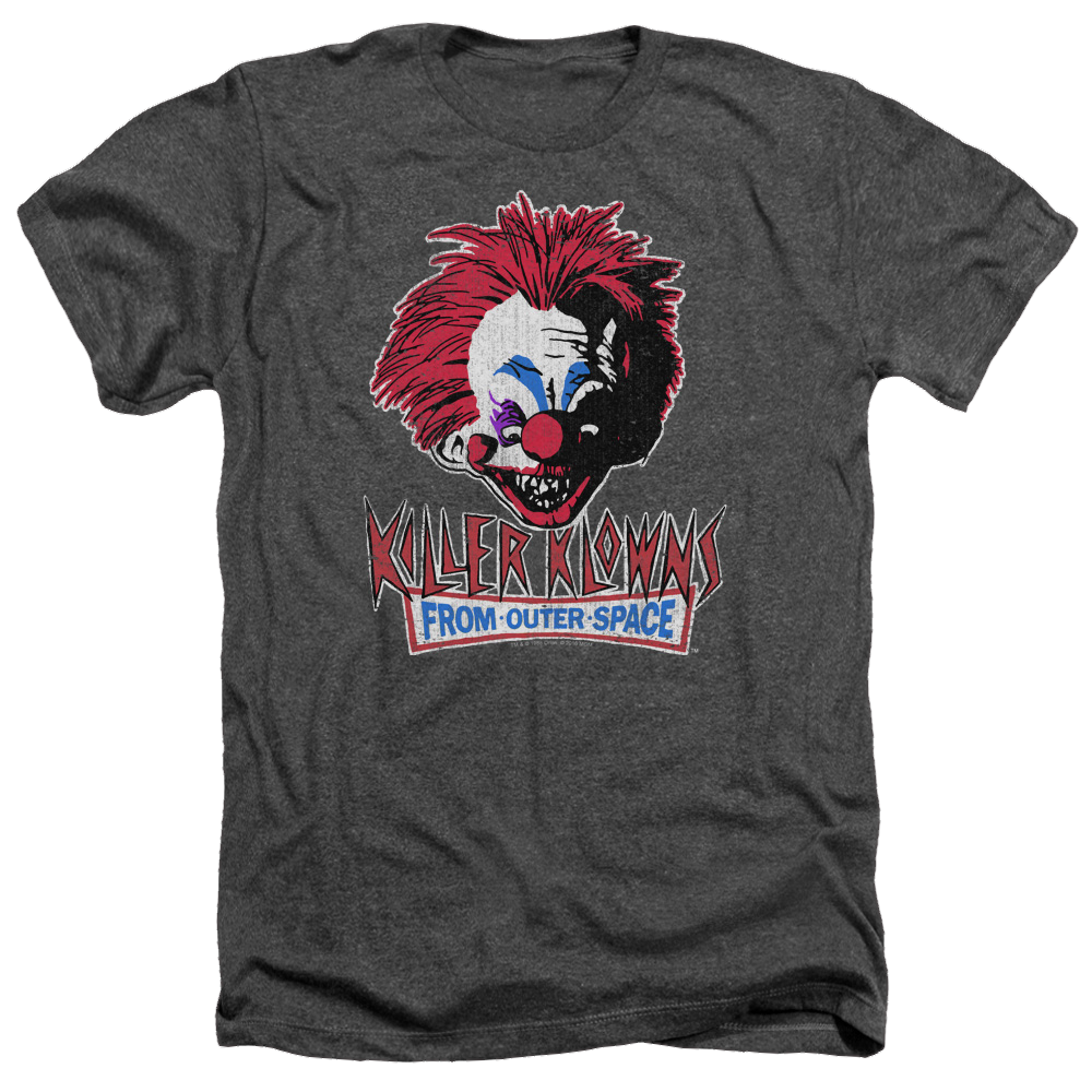 Killer Klowns From Outer Space Rough Clown Men's Heather T-Shirt Men's Heather T-Shirt Killer Klowns From Outer Space