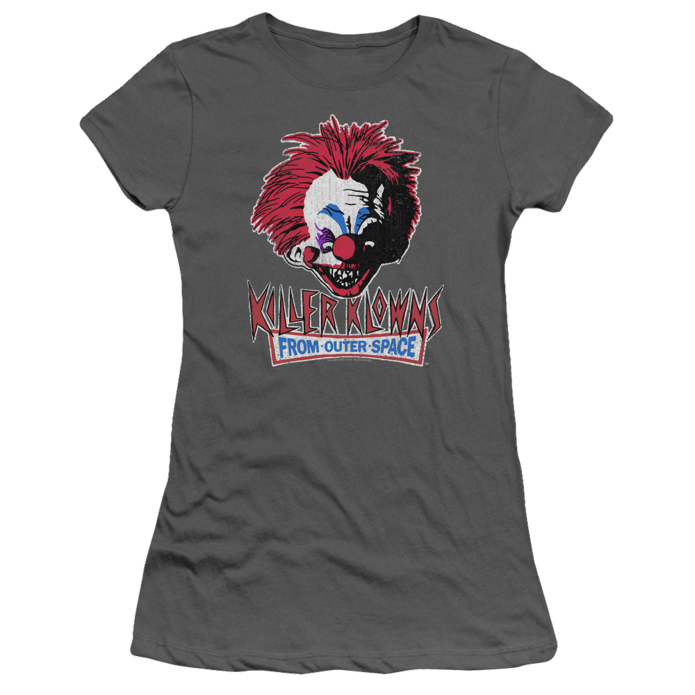 Killer Klowns From Outer Space Rough Clown Juniors T-Shirt Juniors T-Shirt Killer Klowns From Outer Space