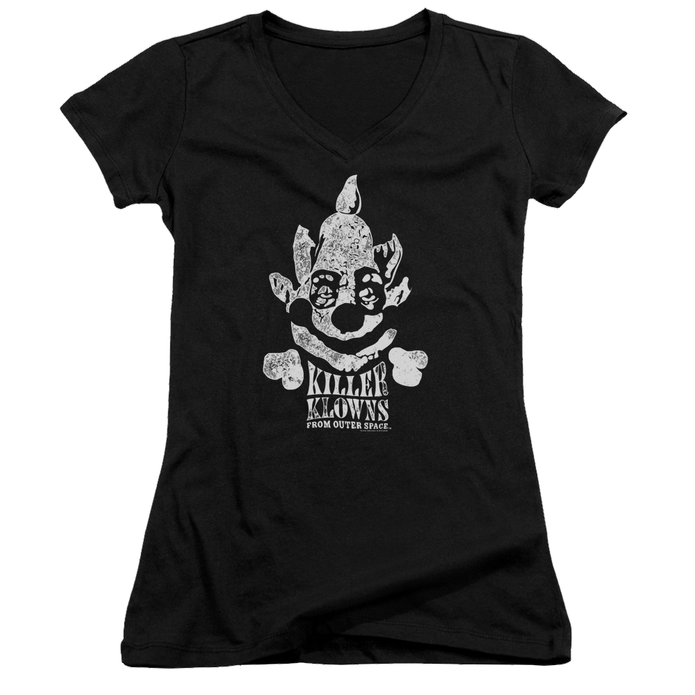 Killer Klowns From Outer Space Kreepy Juniors V-Neck T-Shirt Juniors V-Neck T-Shirt Killer Klowns From Outer Space
