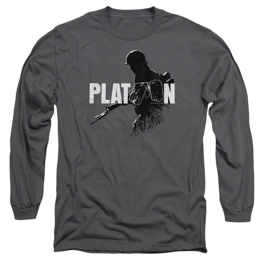 Platoon Shadow Of War Men's Long Sleeve T-Shirt Men's Long Sleeve T-Shirt Platoon