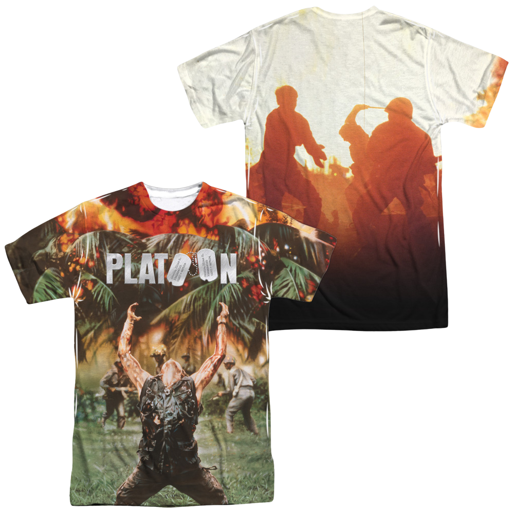 Platoon Key Art Men's All Over Print T-Shirt Men's All-Over Print T-Shirt Platoon