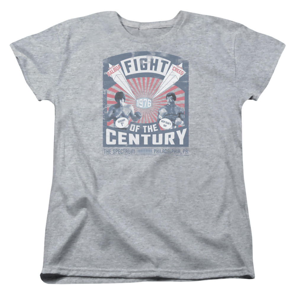 Rocky Balboa Creed Fight Poster - Women's T-Shirt Women's T-Shirt Rocky